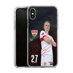 Carry Case Hülle Transparent/glitter ohne Band