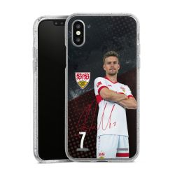 Carry Case Hülle Transparent/glitter ohne Band