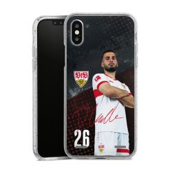 Carry Case Hülle Transparent/glitter ohne Band