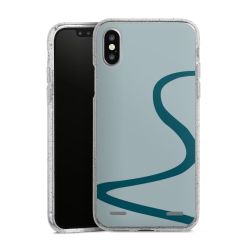 Carry Case Hülle Transparent/glitter ohne Band