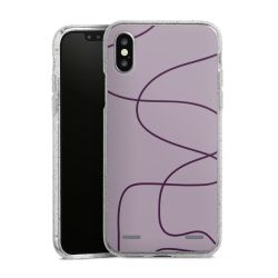 Carry Case Hülle Transparent/glitter ohne Band