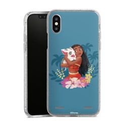 Carry Case Hülle Transparent/glitter ohne Band