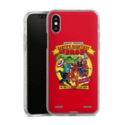 Carry Case Hülle Transparent/glitter ohne Band