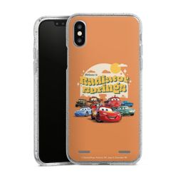 Carry Case Hülle Transparent/glitter ohne Band