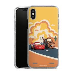 Carry Case Hülle Transparent/glitter ohne Band