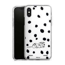 Carry Case Hülle Transparent/glitter ohne Band