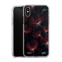 Carry Case Hülle Transparent/glitter ohne Band