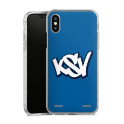 Carry Case Hülle Transparent/glitter ohne Band