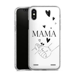 Carry Case Hülle Transparent/glitter ohne Band