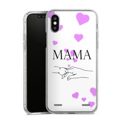 Carry Case Hülle Transparent/glitter ohne Band