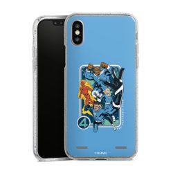 Carry Case Hülle Transparent/glitter ohne Band