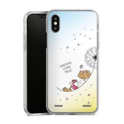 Carry Case Hülle Transparent/glitter ohne Band