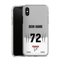 Carry Case Hülle Transparent/glitter ohne Band