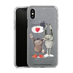 Carry Case Hülle Transparent/glitter ohne Band