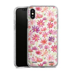 Carry Case Hülle Transparent/glitter ohne Band