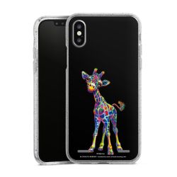 Carry Case Hülle Transparent/glitter ohne Band