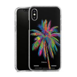 Carry Case Hülle Transparent/glitter ohne Band