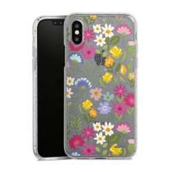 Carry Case Hülle Transparent/glitter ohne Band