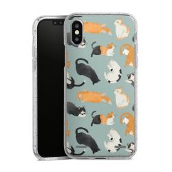 Carry Case Hülle Transparent/glitter ohne Band