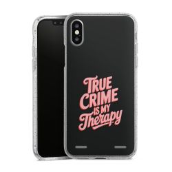 Carry Case Hülle Transparent/glitter ohne Band