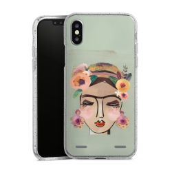 Carry Case Hülle Transparent/glitter ohne Band