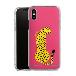 Carry Case Hülle Transparent/glitter ohne Band