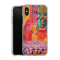 Carry Case Hülle Transparent/glitter ohne Band