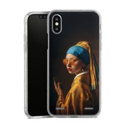 Carry Case Hülle Transparent/glitter ohne Band