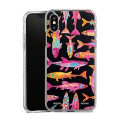 Carry Case Hülle Transparent/glitter ohne Band