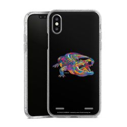 Carry Case Hülle Transparent/glitter ohne Band