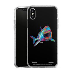 Carry Case Hülle Transparent/glitter ohne Band