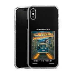 Carry Case Hülle Transparent/glitter ohne Band