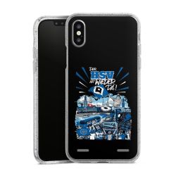 Carry Case Hülle Transparent/glitter ohne Band