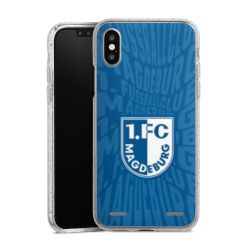 Carry Case Hülle Transparent/glitter ohne Band