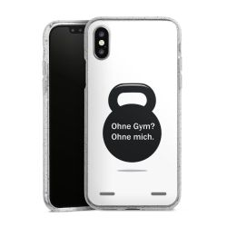 Carry Case Hülle Transparent/glitter ohne Band