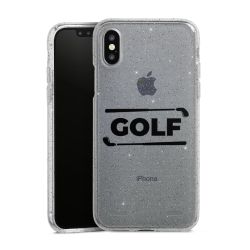 Carry Case Hülle Transparent/glitter ohne Band