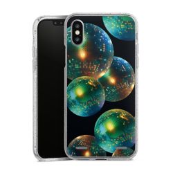 Carry Case Hülle Transparent/glitter ohne Band