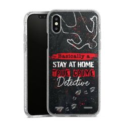 Carry Case Hülle Transparent/glitter ohne Band