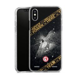 Carry Case Hülle Transparent/glitter ohne Band