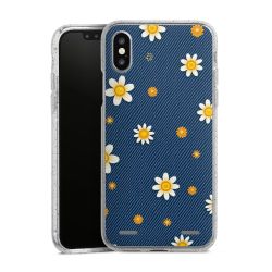 Carry Case Hülle Transparent/glitter ohne Band