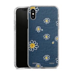 Carry Case Hülle Transparent/glitter ohne Band