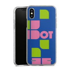 Carry Case Hülle Transparent/glitter ohne Band