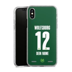 Carry Case Hülle Transparent/glitter ohne Band