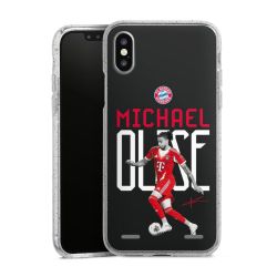 Carry Case Hülle Transparent/glitter ohne Band