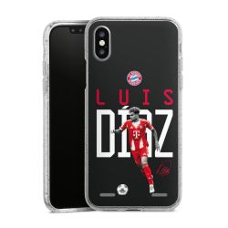 Carry Case Hülle Transparent/glitter ohne Band