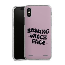 Carry Case Hülle Transparent/glitter ohne Band