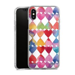 Carry Case Hülle Transparent/glitter ohne Band