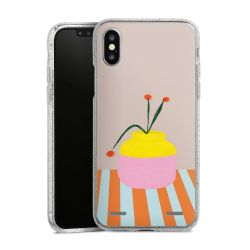 Carry Case Hülle Transparent/glitter ohne Band