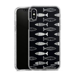 Carry Case Hülle Transparent/glitter ohne Band