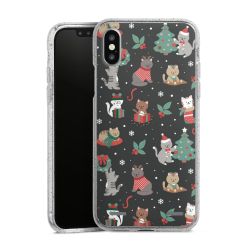 Carry Case Hülle Transparent/glitter ohne Band